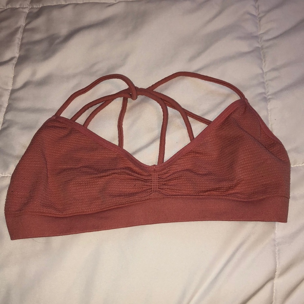 Pink bralette top